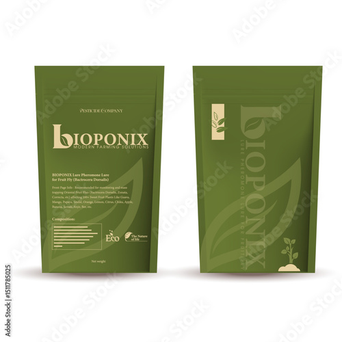 Pesticide Company Packaging Design - BIOPONIX 
