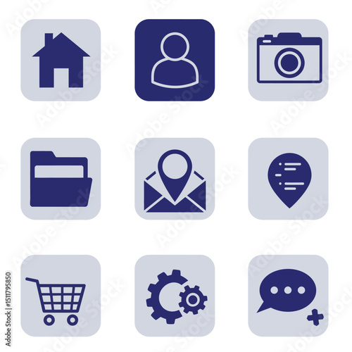 icons for web and mobile applications