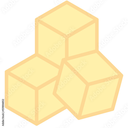 Sugar Cubes Icon