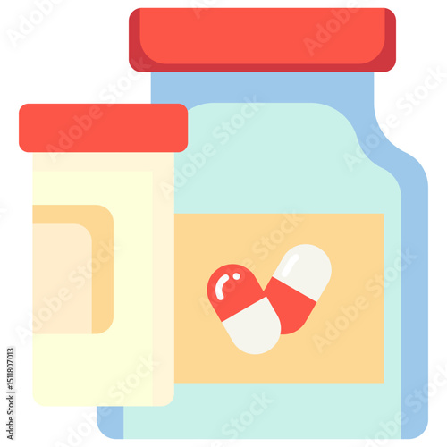 Medication Bottle Icon