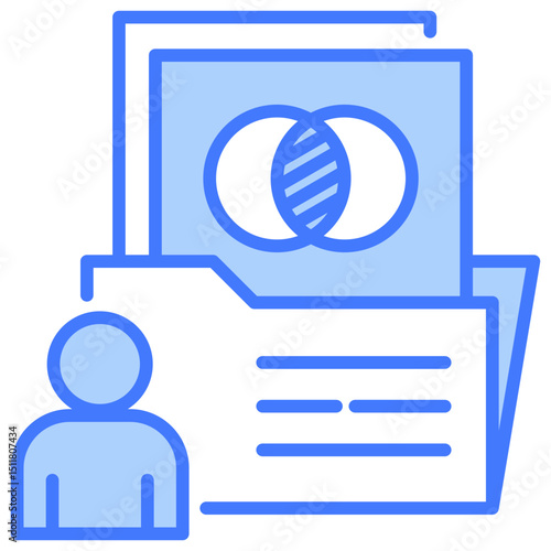 Transparency Blue Icon