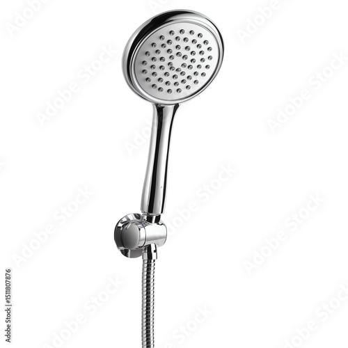 Wallpaper Mural Chrome shower head and hose bathroom fixture modern design Torontodigital.ca