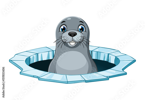 Cute Seal on Ice Floe