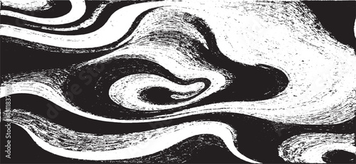  black monochrome grunge abstract art texture white background gritty rough weathered texture.