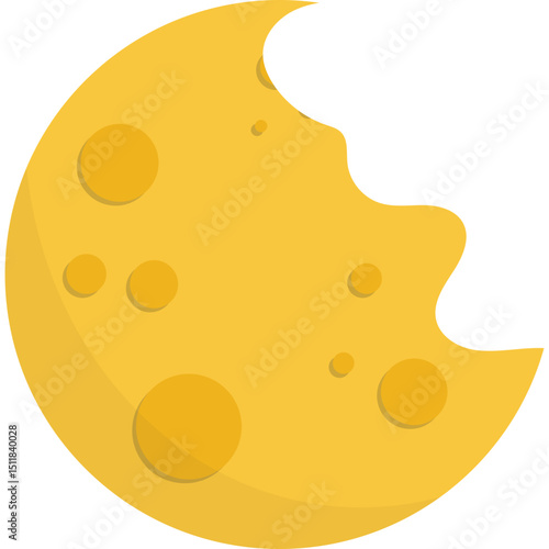 Space Moon Illustration