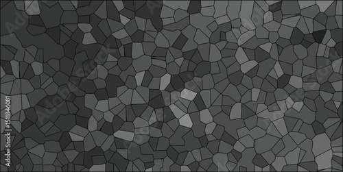 Abstract geometric pattern featuring interconnected shapes in varying shades of gray creating a unique design texture