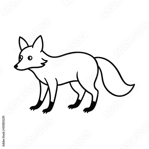 A Fox Who Is Bad at Sneaking