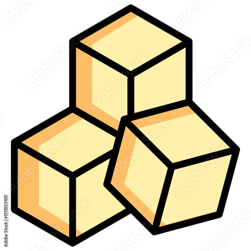Sugar Cubes Icon