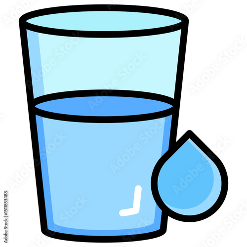 Water Glass Icon