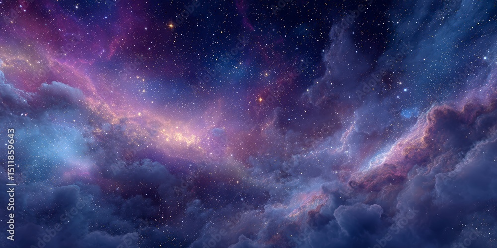 Fototapeta premium Cosmic Clouds of the Universe
