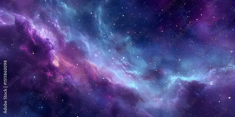 Fototapeta premium Magical Universe Dust Clouds