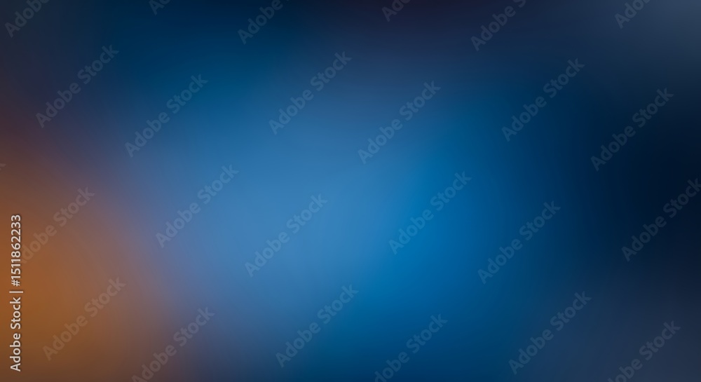 Fototapeta premium Abstract Blue and Orange Gradient Background for Design Projects