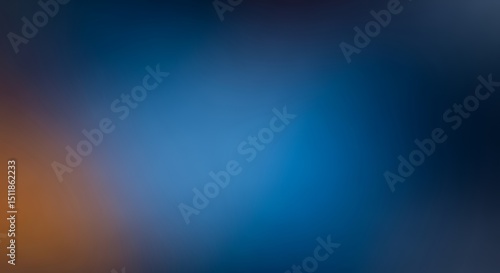 Abstract Blue and Orange Gradient Background for Design Projects