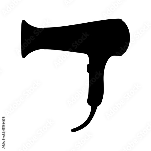 hair dryer on white background