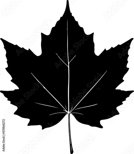 maple leaf silhouette