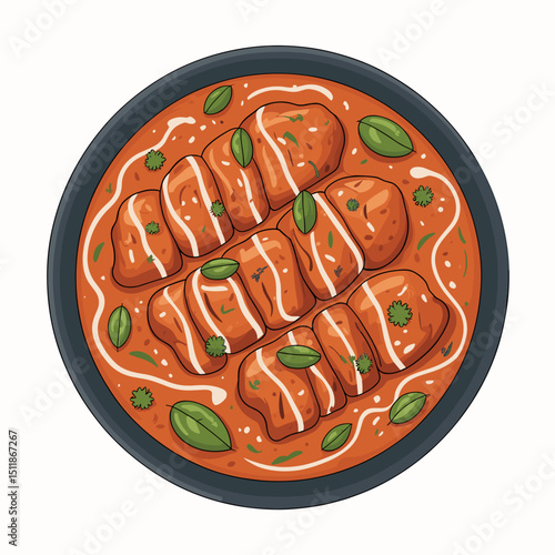 Chicken Tikka Masala with Creamy Tomato Gravy