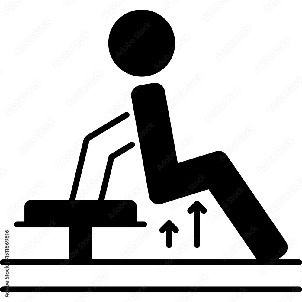 Tricep Dip Icon Tricep Dip Icon