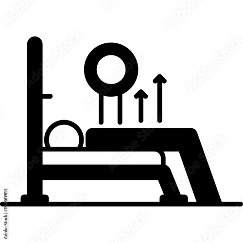 Bench Press Icon