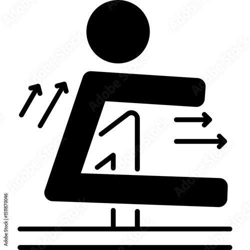 Pistol Squat Icon
