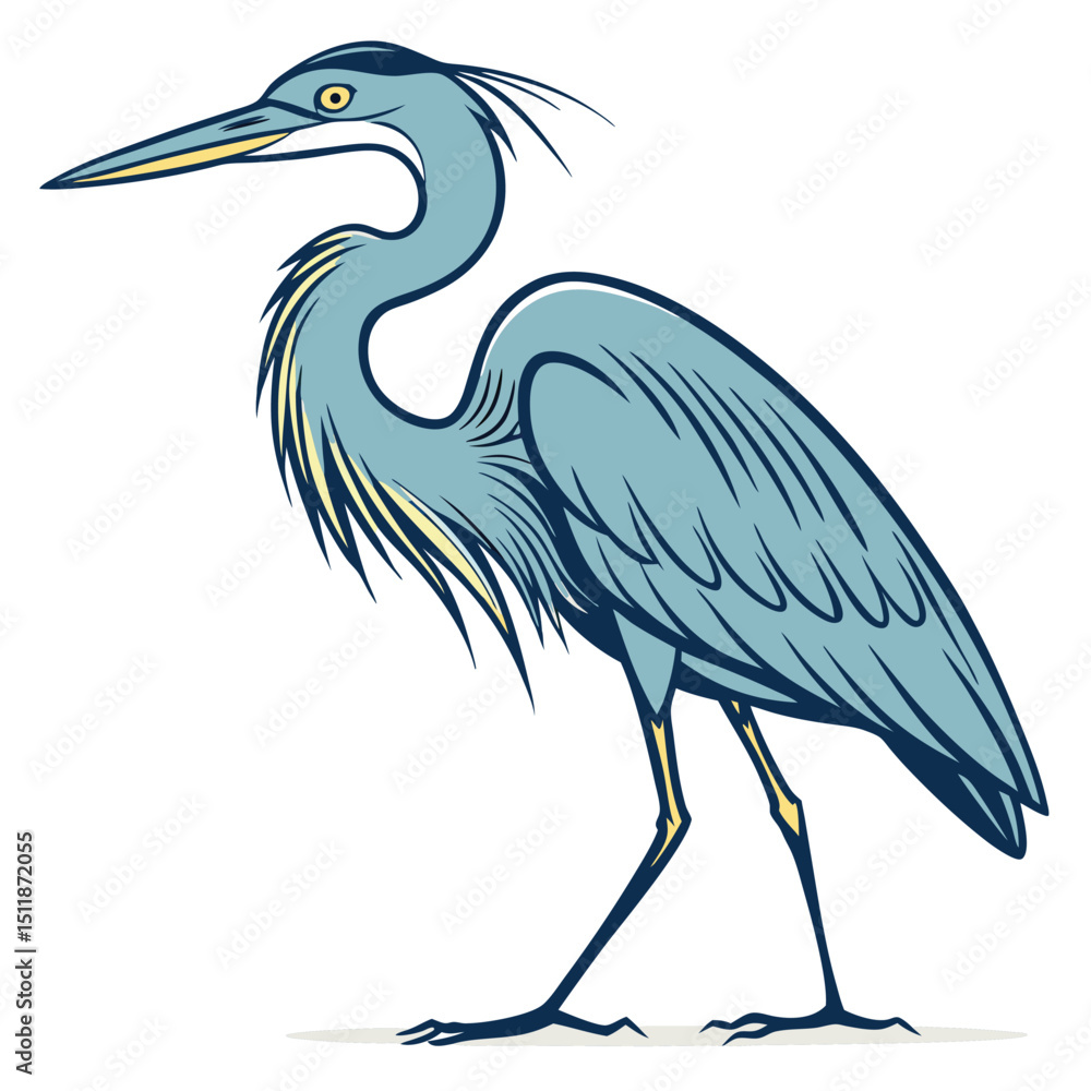Obraz premium Great Blue Heron