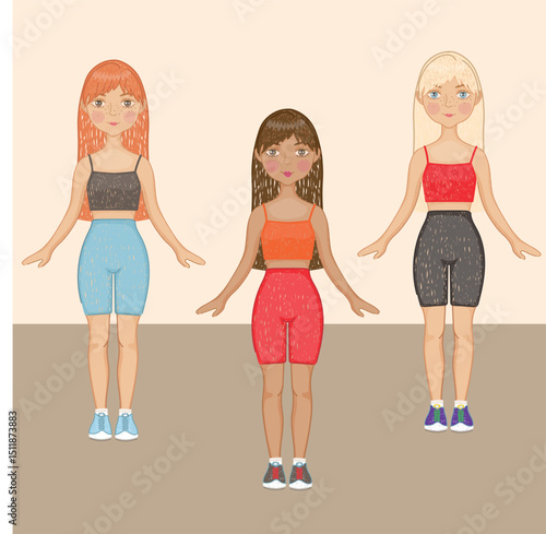 fitness girls