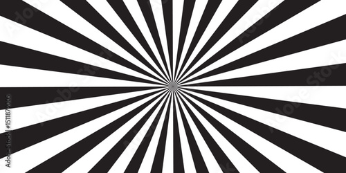  sunburst pattern black and gray design. Vintage sunrays illustration swirl line. sun beam vector banner design pop art comic burst gradient concept pattern.	
