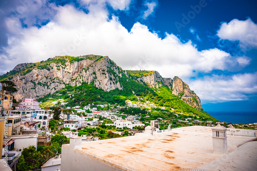 Landscape view of Capri Island