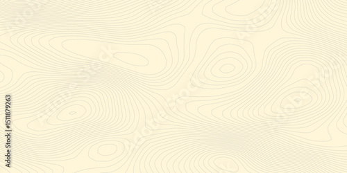 Geographic Mountain Relief with Topographic Line Contour Map Background, Seamless Topographic Pattern in Luxury Gold Foil Design.