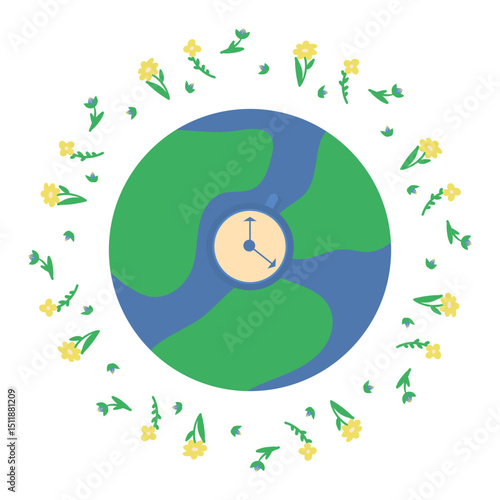 Save nature: say no to plastics and save the planet. The concept of environmental conservation