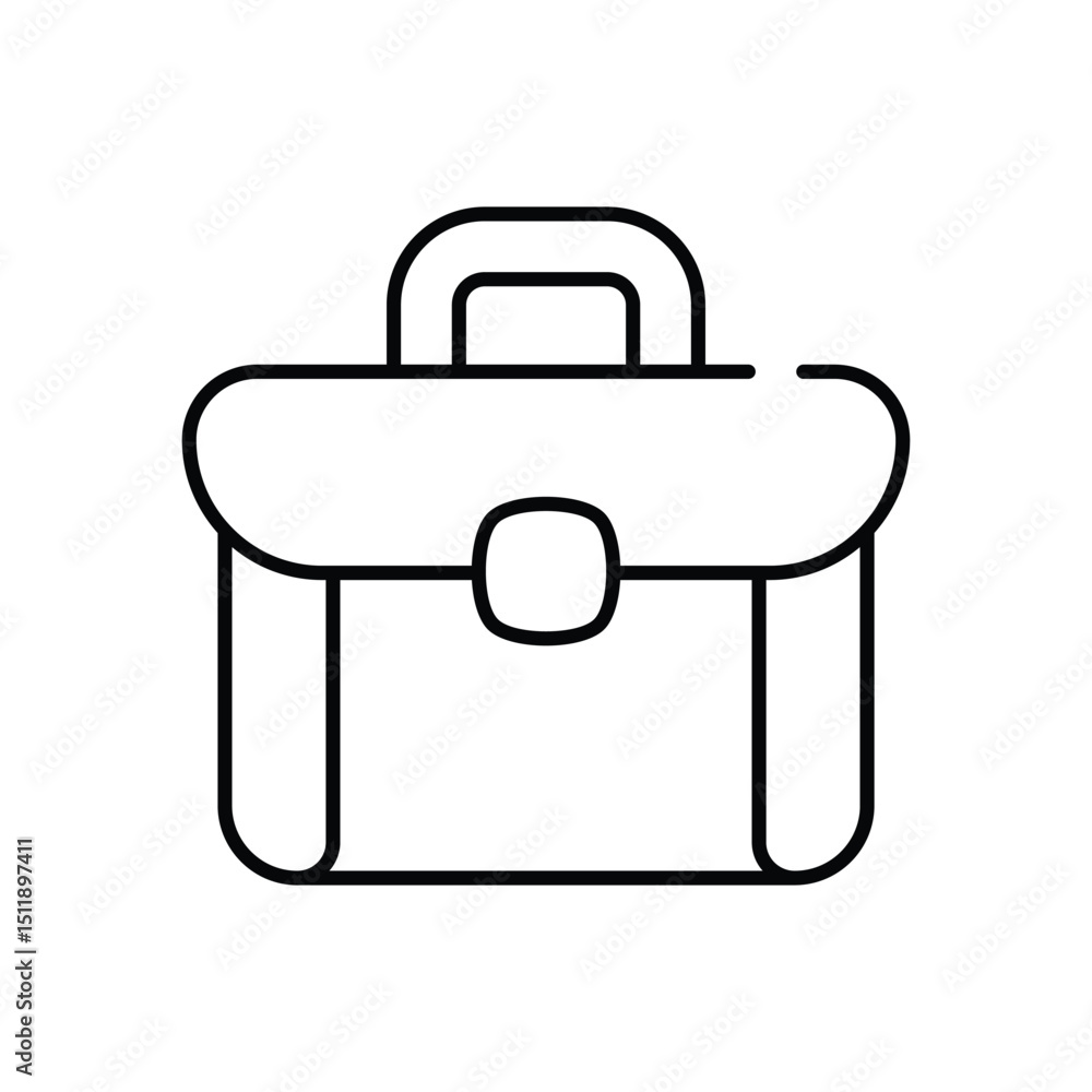Portfolio vector icon stock illustration Portfolio vector icon stock illustration