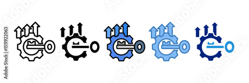 Improvement Icon Element For Design