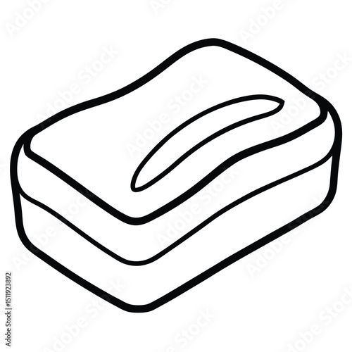 Soap on White Background