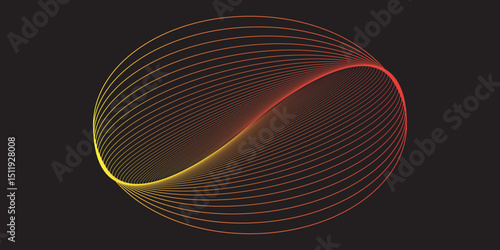 Abstract sport concept a round orange basketball ball object on a black art illustration background