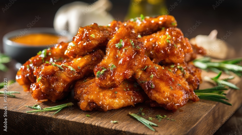 A 4K photo of delicious hot chicken wings coated in tangy buffalo sauce, perfect for satisfying cravings. The appetizing hot chicken wings are ideal for any occasion, with. A 4K photo of delicious hot chicken wings coated in tangy buffalo sauce, perfect for satisfying cravings. The appetizing hot chicken wings are ideal for any occasion, with.