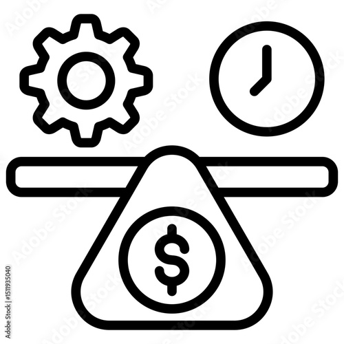 Cost Balance Icon