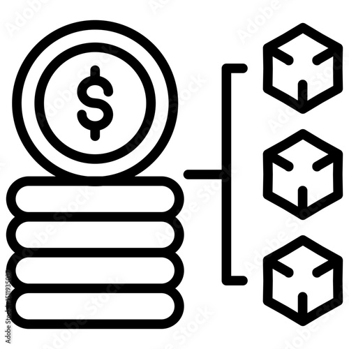 Stacked Currency Icon