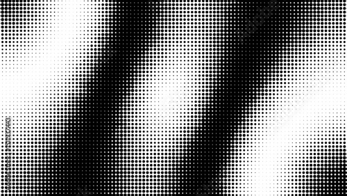 Grunge Halftone Gradient Background – Abstract Black and White Dot Pattern for Anime or manga style comic overlay texture