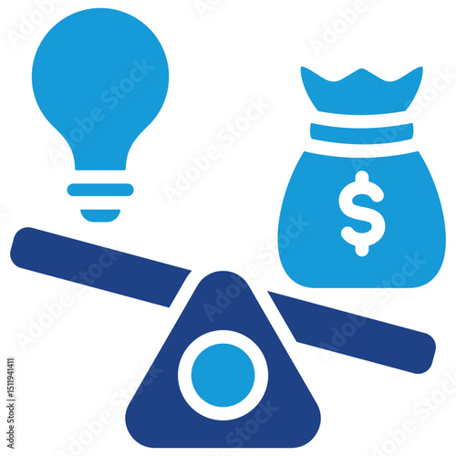 Idea Vs Budget Icon