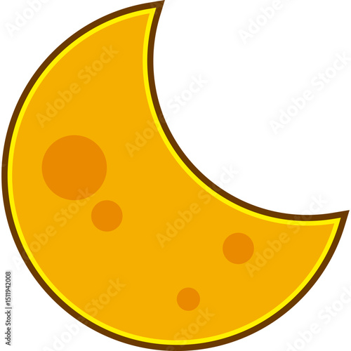 Space Moon Illustration 