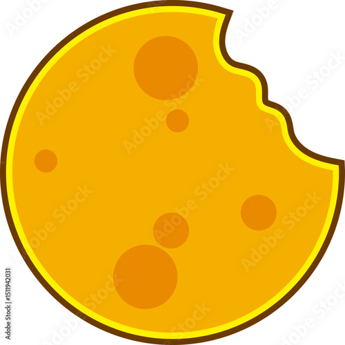 Space Moon Illustration 