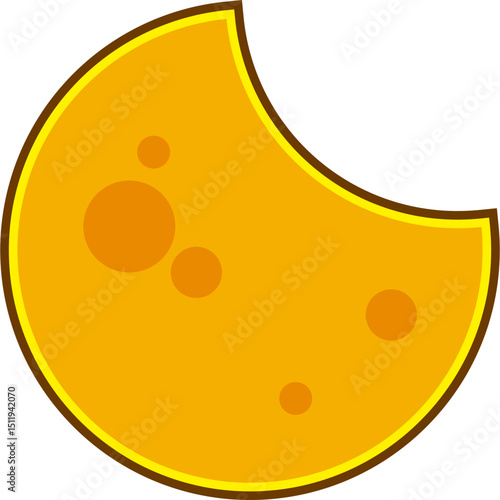 Space Moon Illustration 