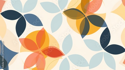 Elevate Your Design with Sleek Modern Simple Geometric Flower Backgrounds! Merge the elegance of nature with contemporary minimalism using these striking backdrops. Featuring clean lines, bold shapes,