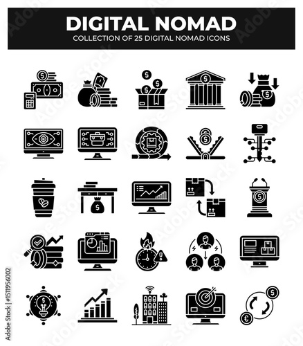 Digital Nomad Icons: Ultimate Guide to Remote Work. Finance. and Business