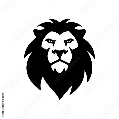 Wild lion in dynamic pose symbolizing strength, dominance, and courage.

