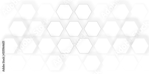 Design a seamless white-on-white honeycomb pattern with subtle 3D embossing and soft shadows to create a clean,modern,and elegant background.The pattern should be uniform,igiving a sense of continuity