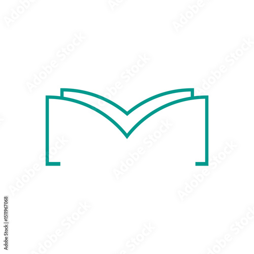 Modern style Letter M logo design