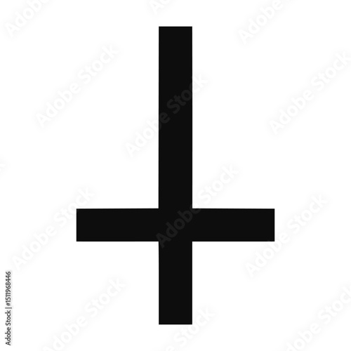 xxx symbol - Christian flat style vector icon isolated