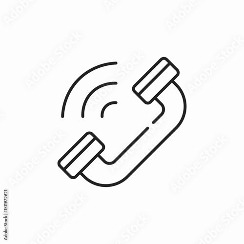 phone call icon sign vector