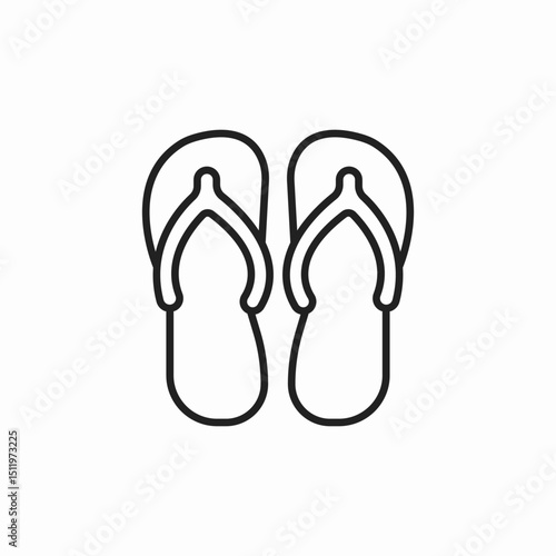 summer sleepers icon sign vector