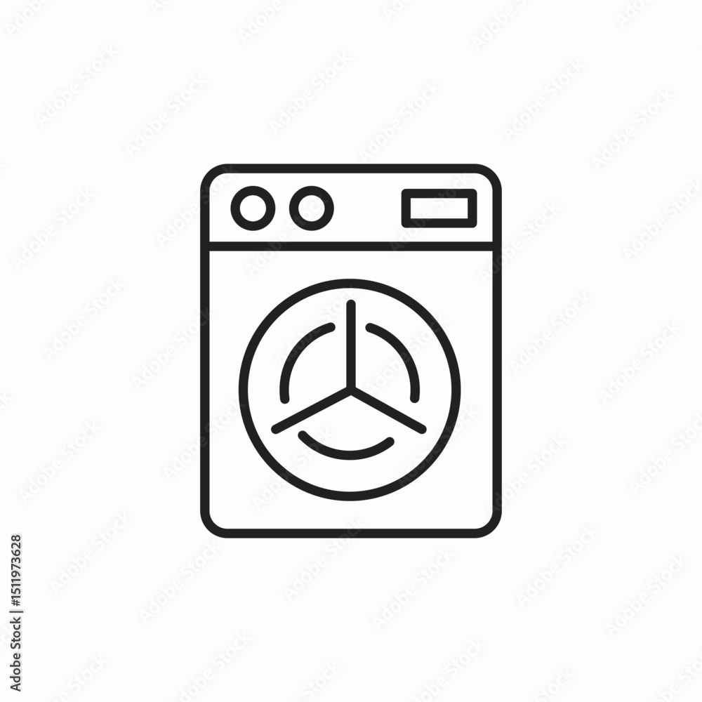 washing machine)laundry icon sign vector washing machine)laundry icon sign vector